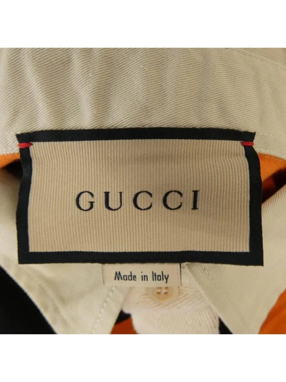 Gucci Double Polo Orange
